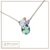 Collana Positano pietra ovale